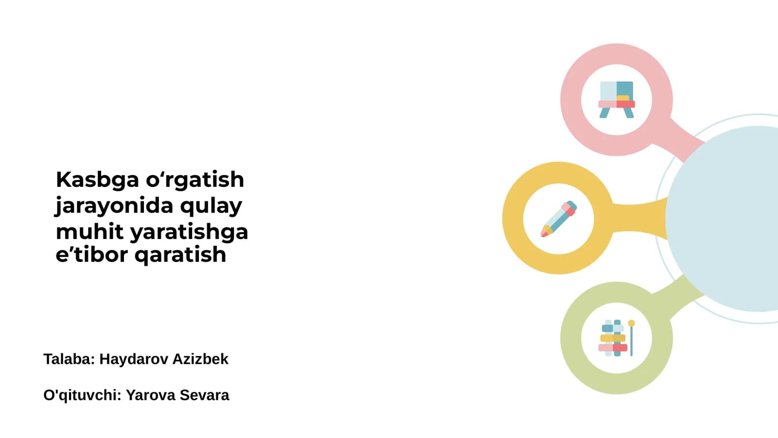 Kasbga o‘rgatish