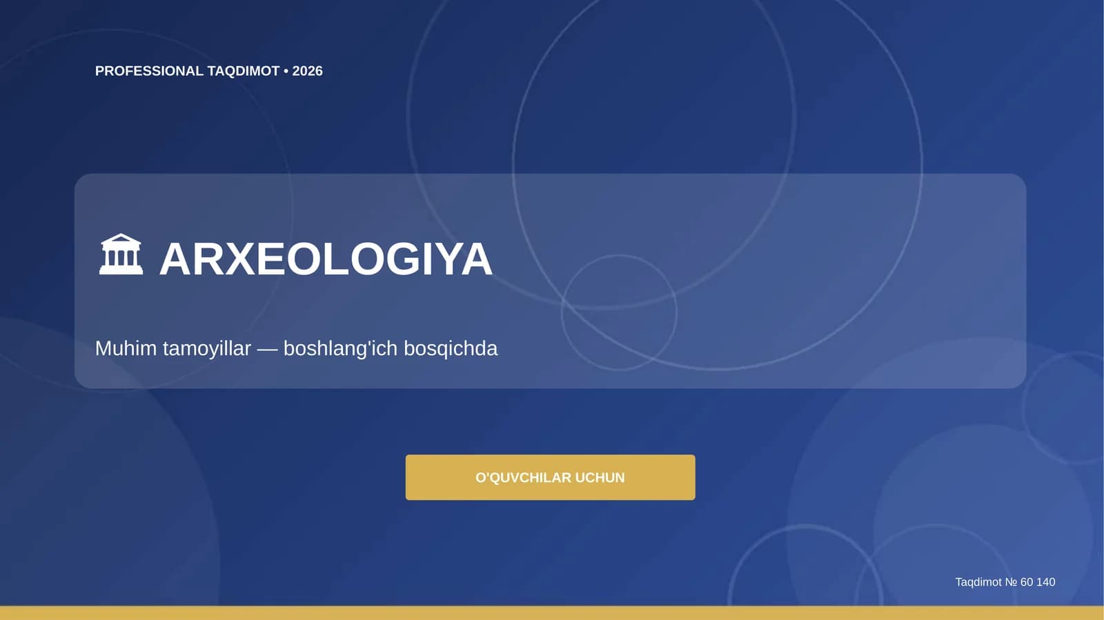 ARXEOLOGIYA