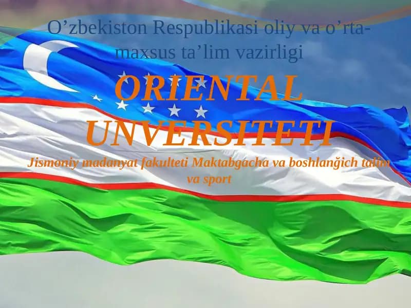 Boshlang’ich ta’limda Gimnastikachilar xavfsizligini ta’minlash