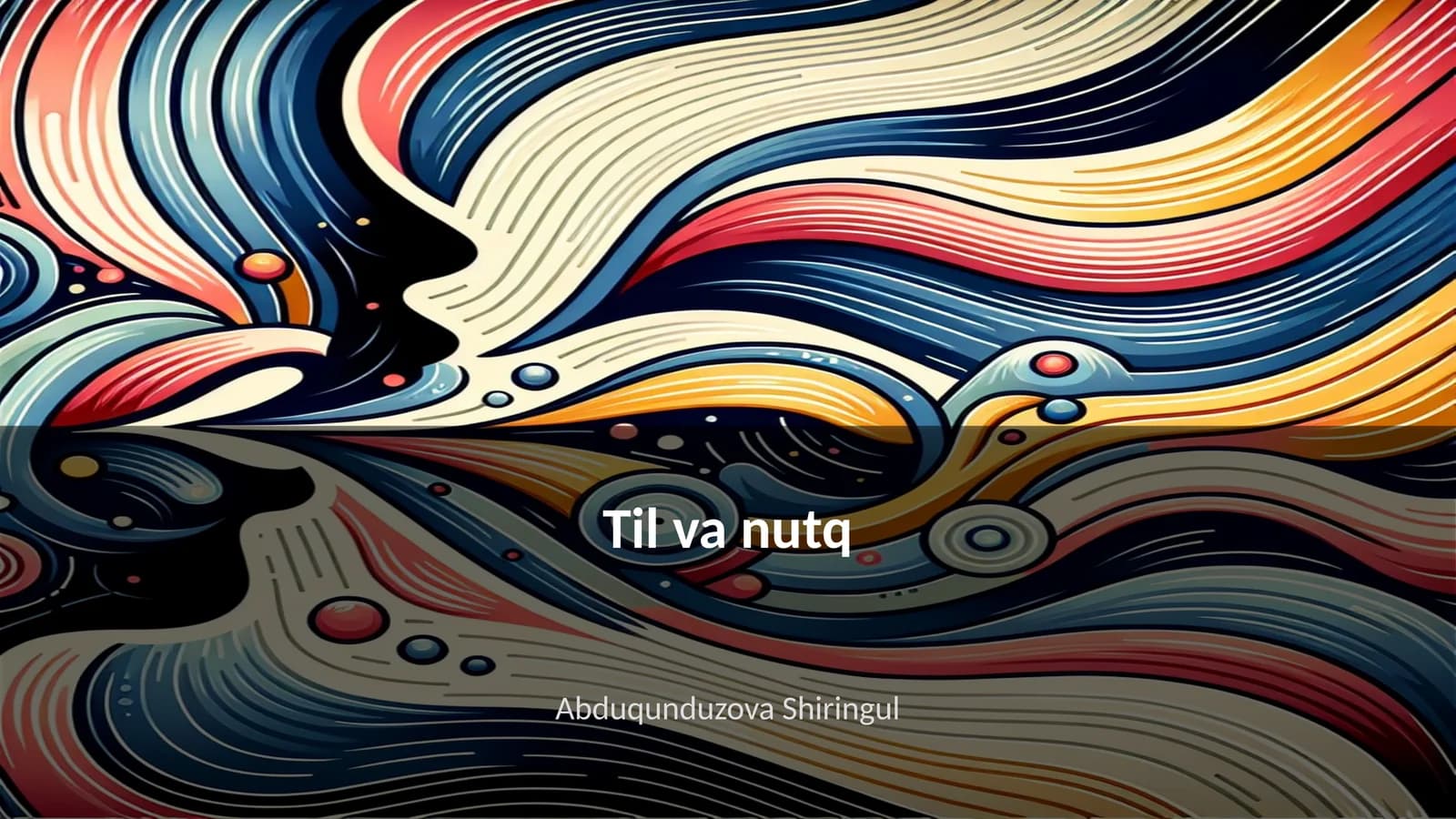 Til va nutq
