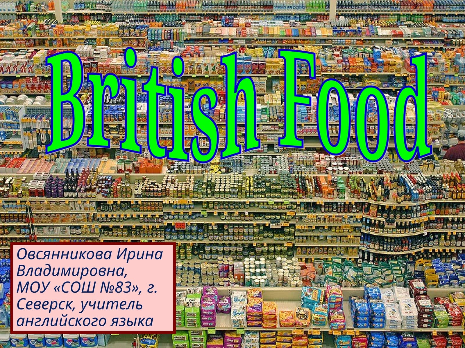 British Food
