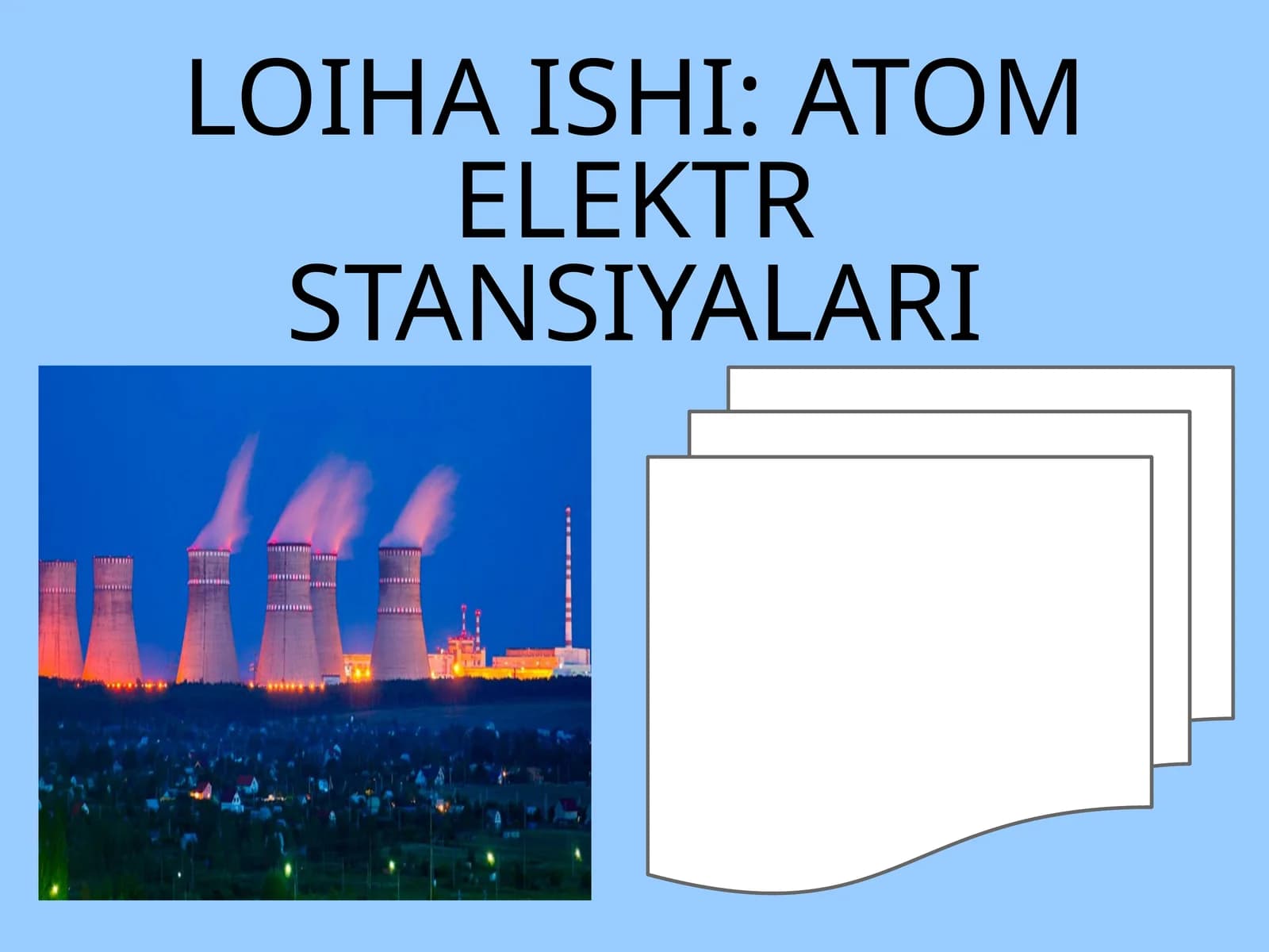 ATOM ELEKTR STANSIYALARI