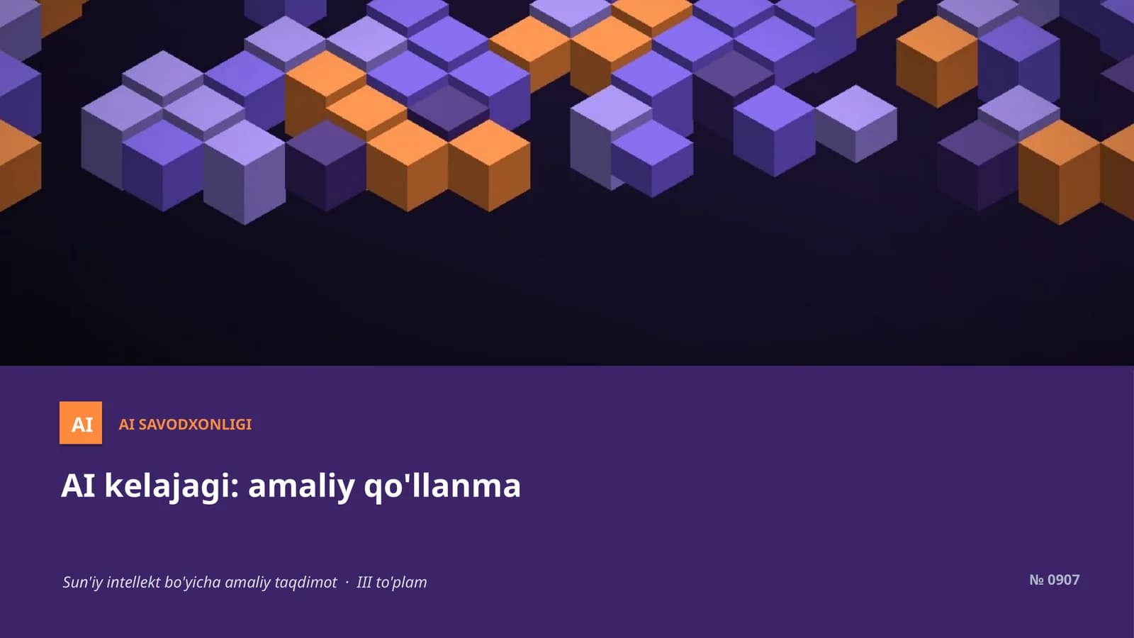 AI SAVODXONLIGI