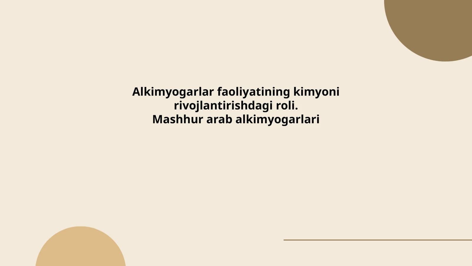 Alkimyogarlar faoliyatining kimyoni rivojlantirishdagi roli
