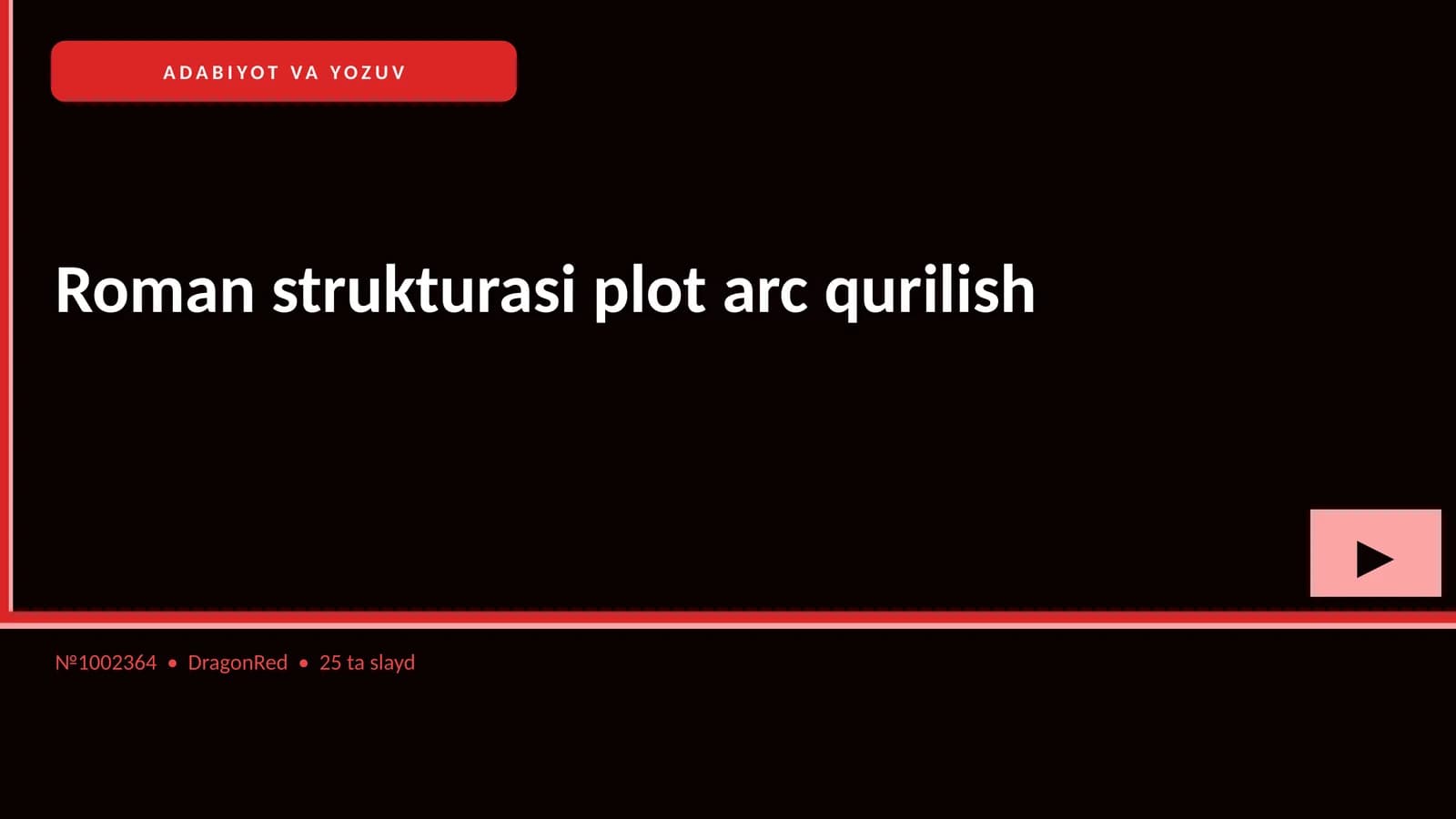 Roman strukturasi plot arc qurilish