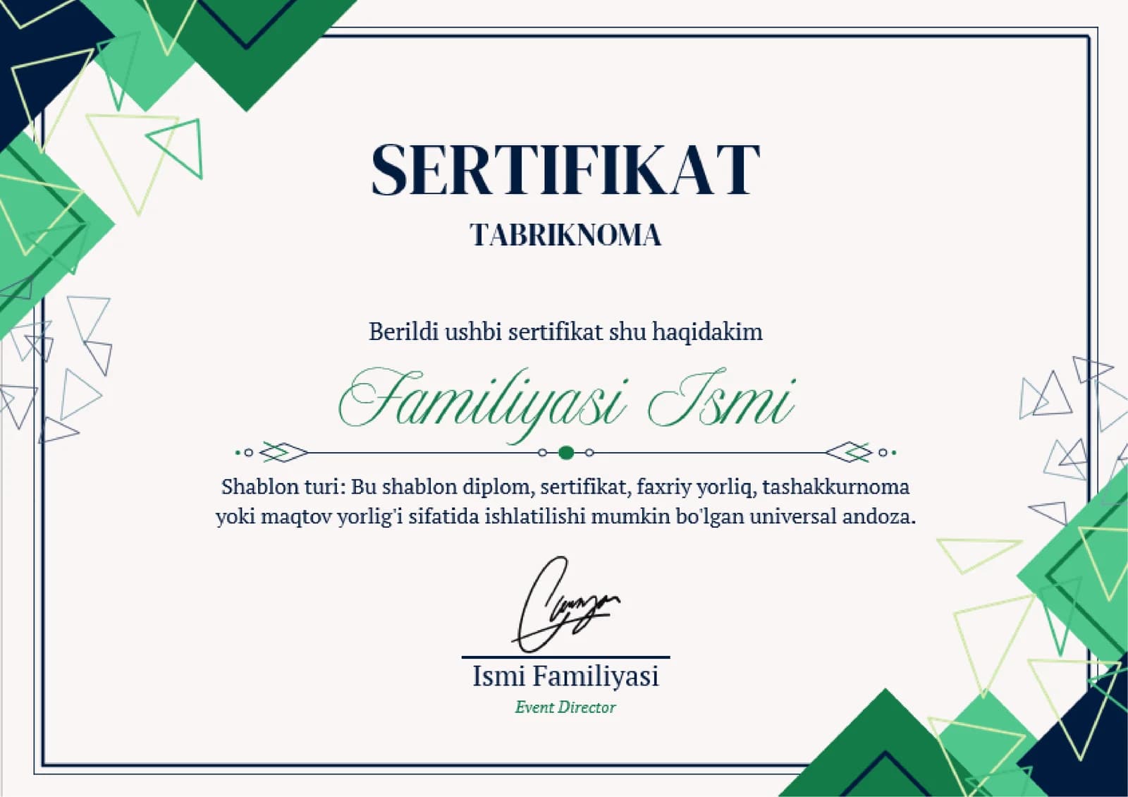 SERTIFIKAT