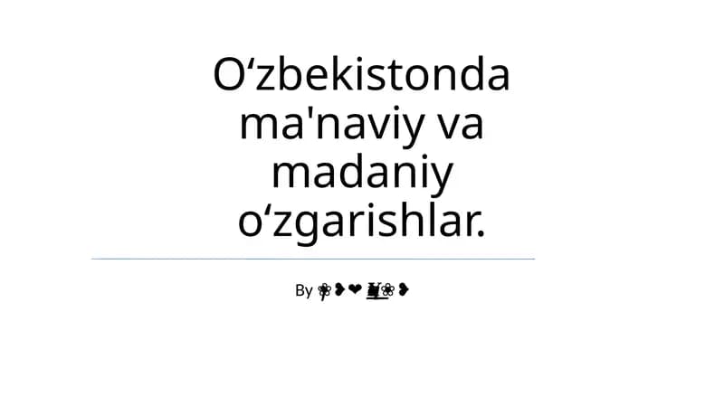 Ipak Yo'li merosi: Madaniy merosni saqlash va o'zgarish
