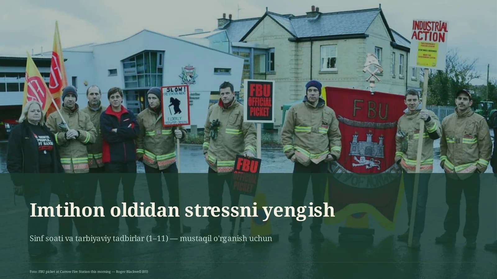 Sinf soati va tarbiyaviy tadbirlar (1– 11)