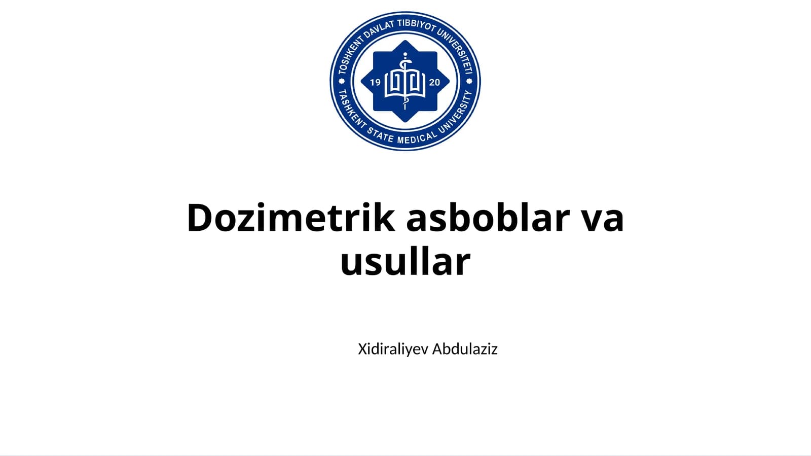 Dozimetrikasboblarvausullar