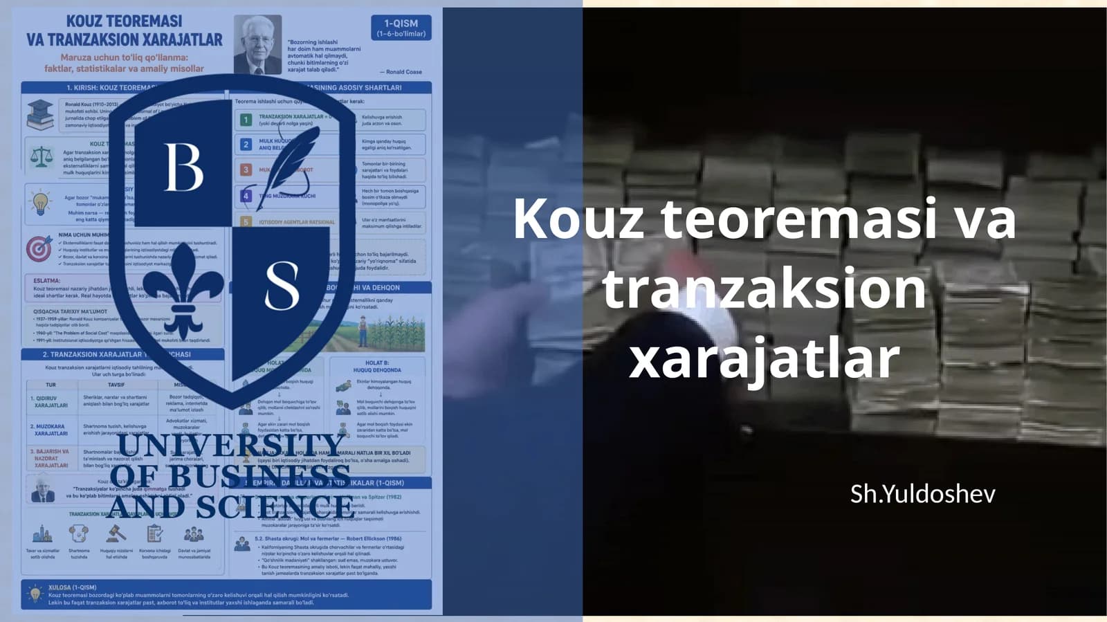 Kouz teoremasi va tranzaksion xarajatlar