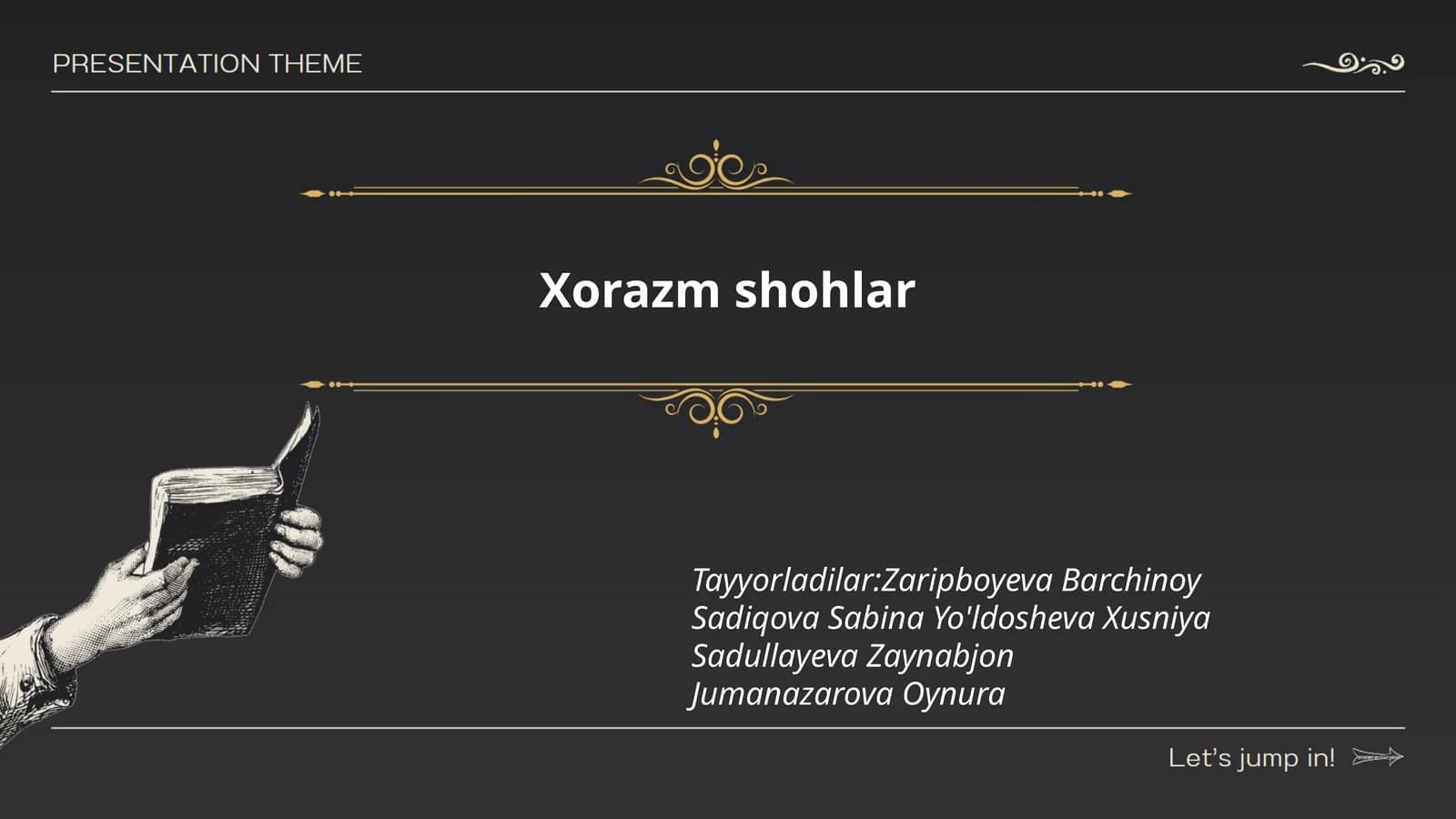 Xorazm shohlar