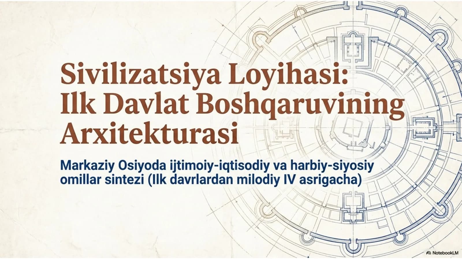 Markaziy Osiyoda ijtimoiy iqtisodiy boshqaruv tizimi ilk davlatlartar