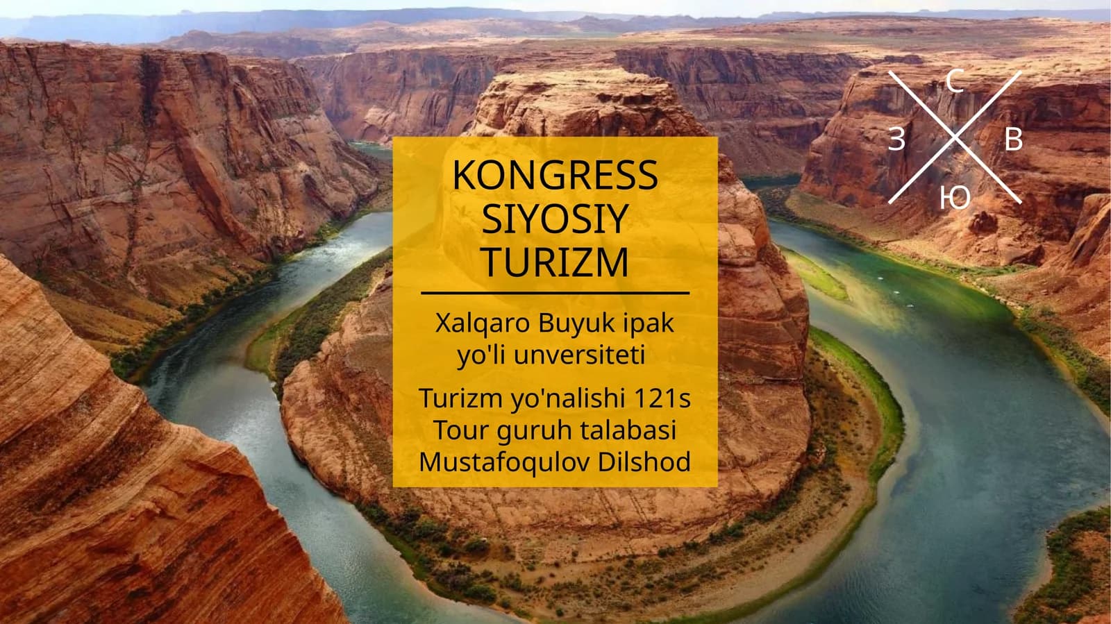 KONGRESS SIYOSIY TURIZM