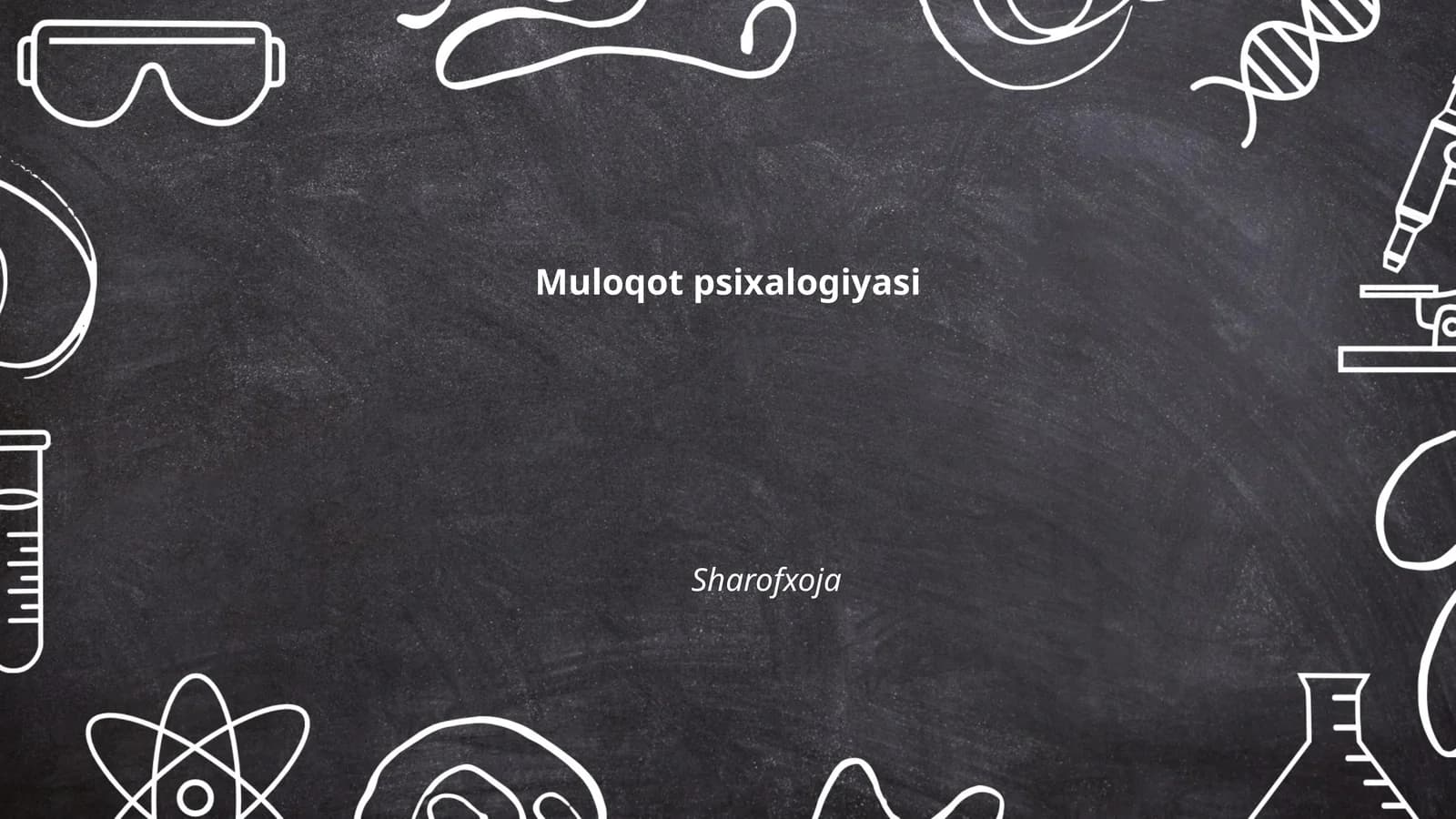 Muloqot psixalogiyasi