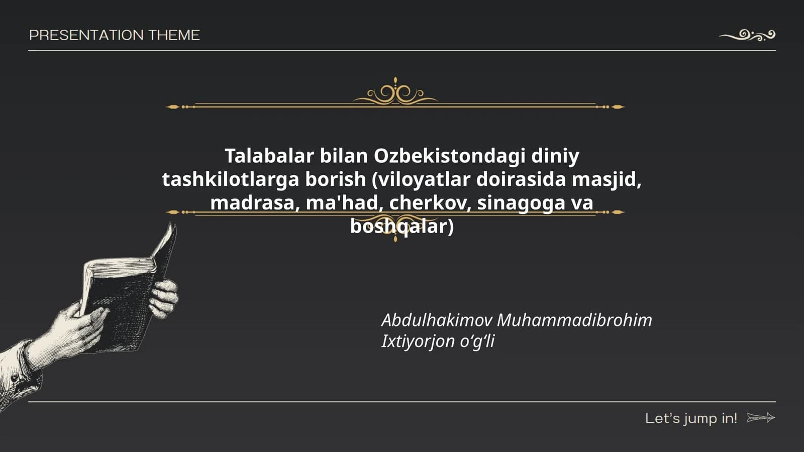 Diniy Tashkilotlar