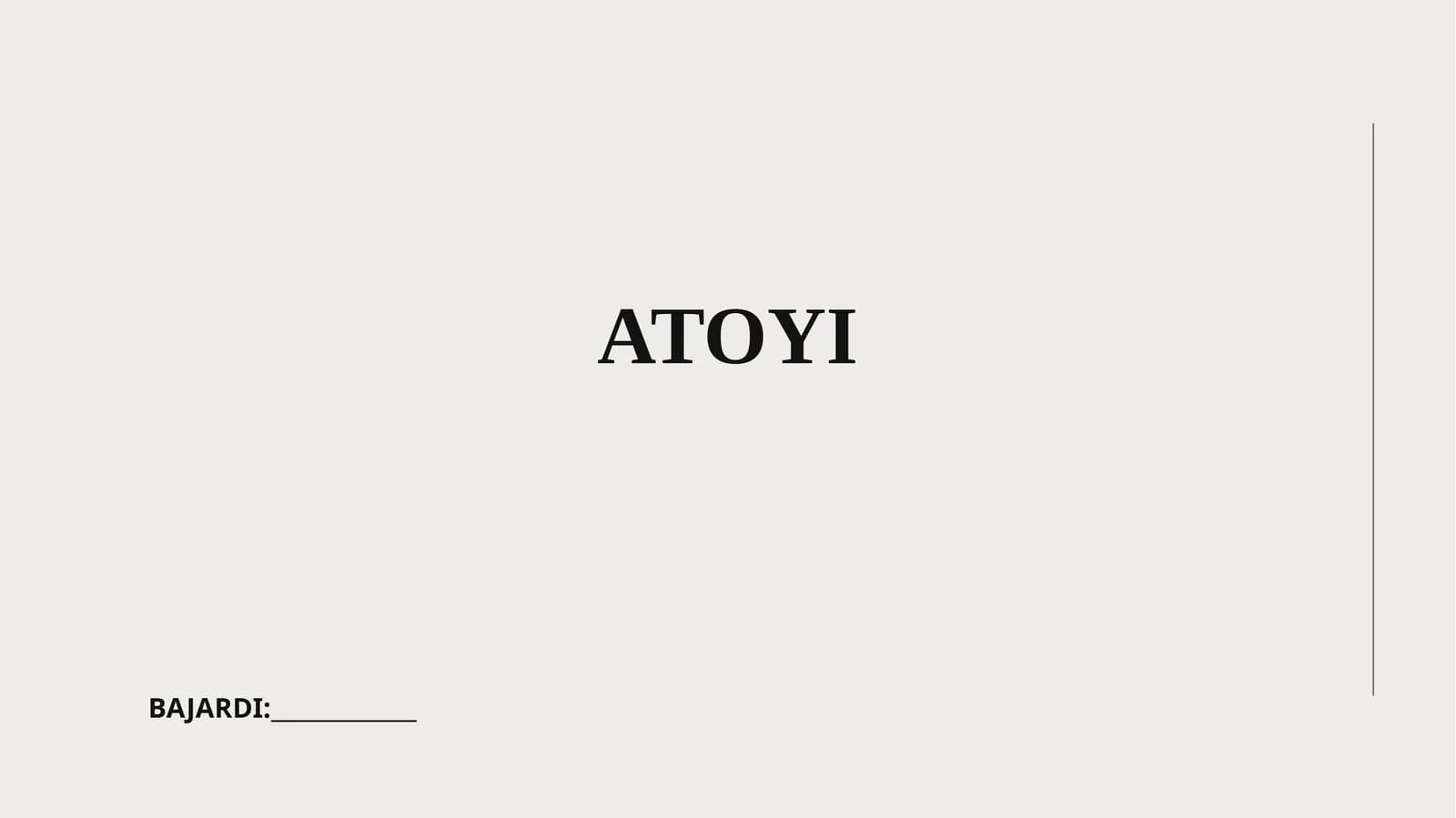 ATOYI