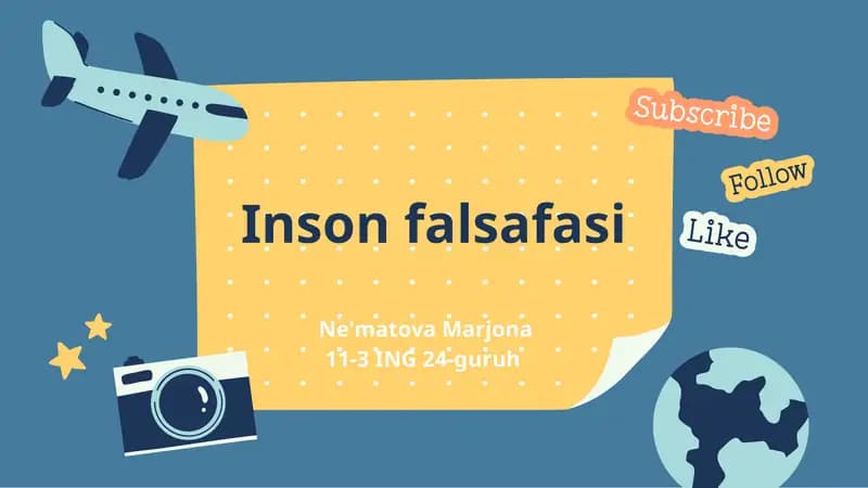 Inson falsafasi
