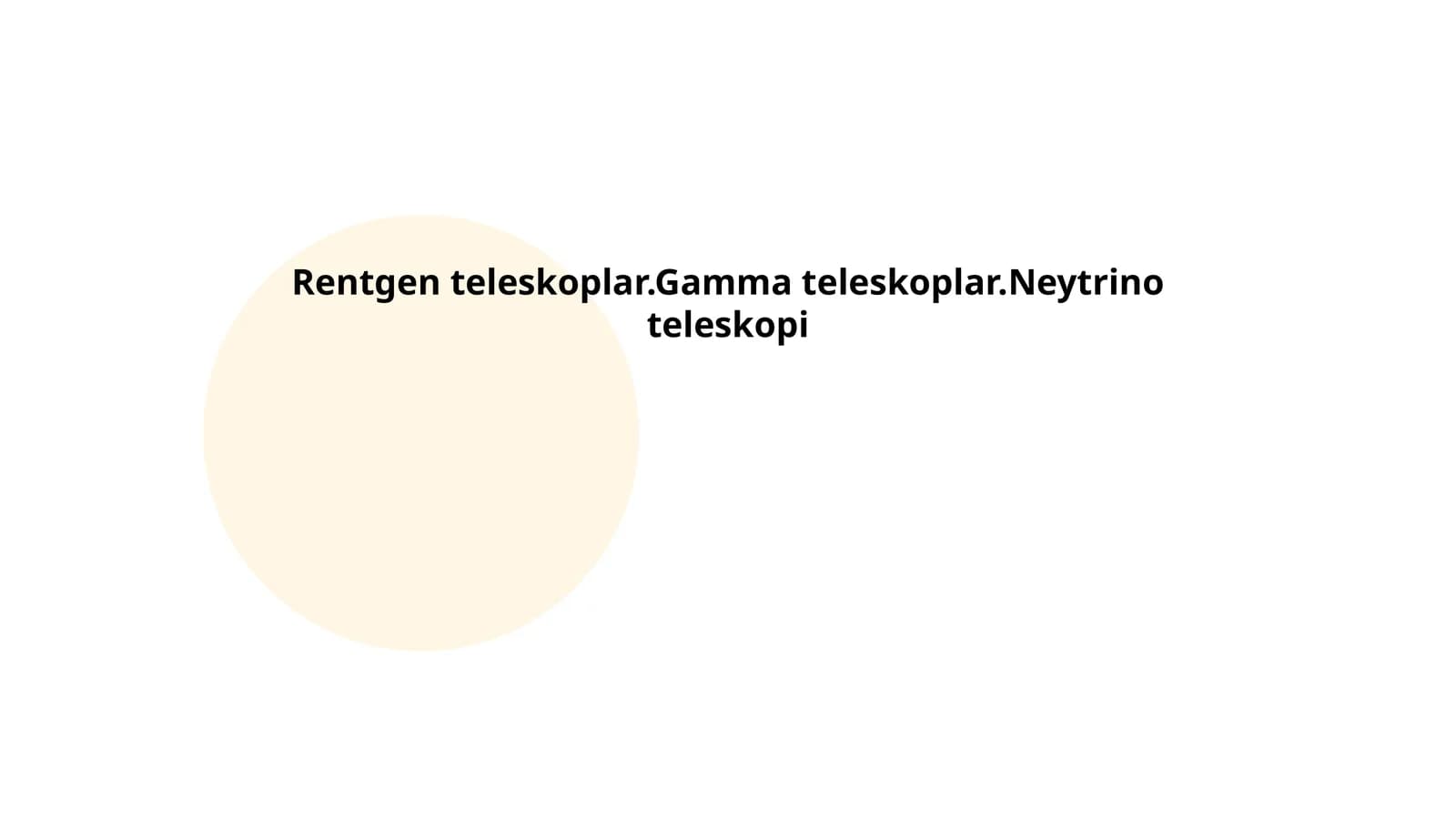 Rentgen teleskoplar