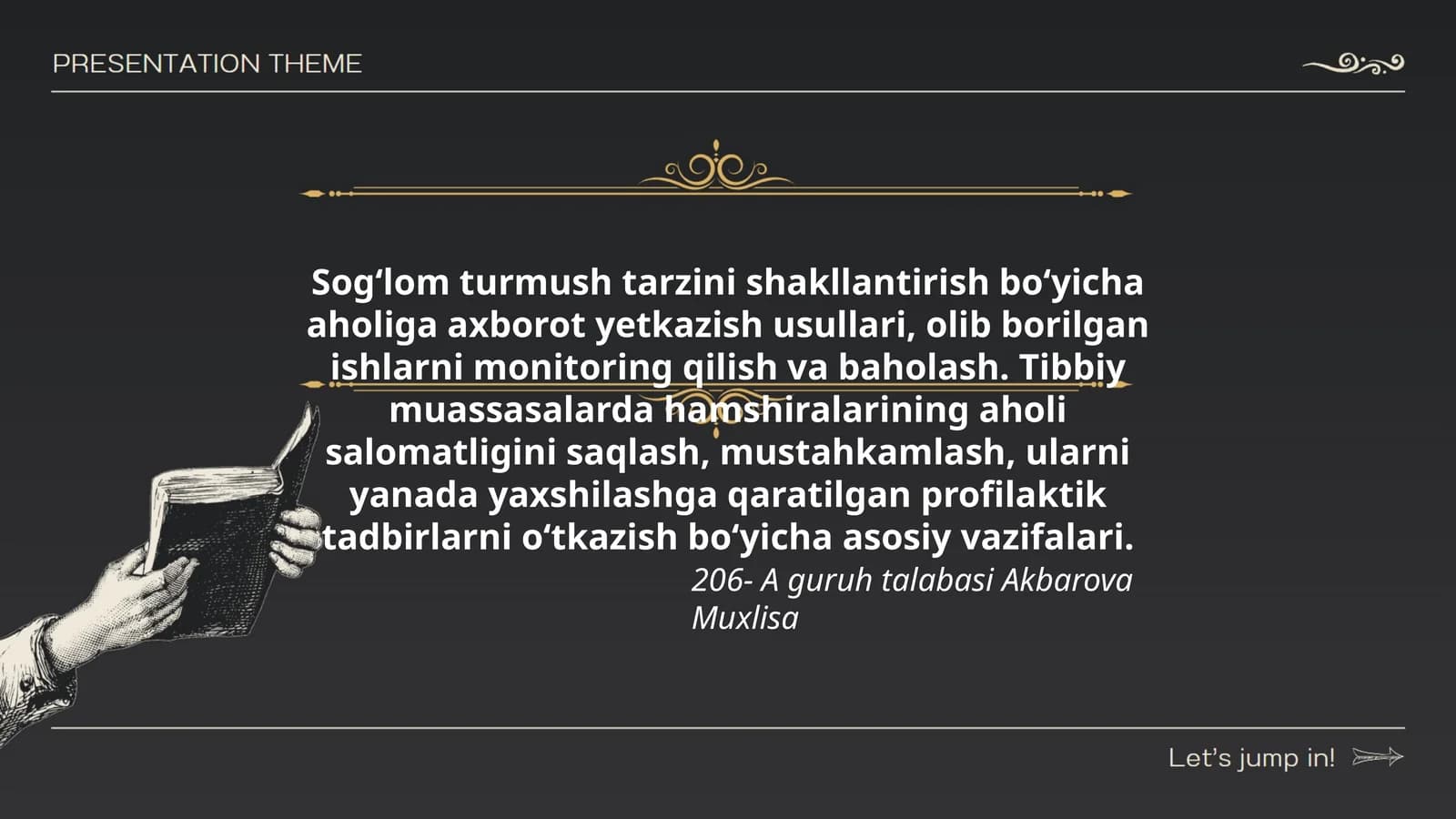 Sogʻlom turmush tarzini shakllantirish boʻyicha aholiga axborot yetkazish usullari