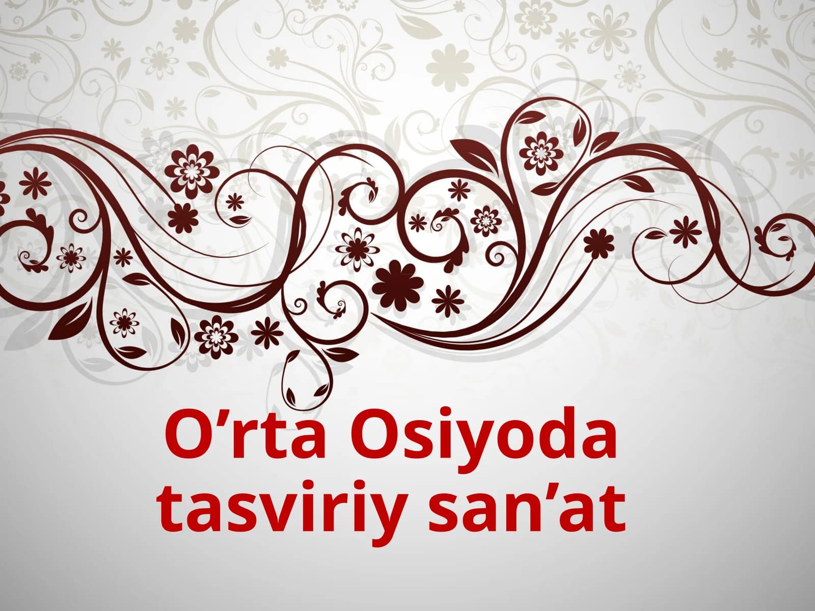 O'rta Osiyo datasviriy san'at