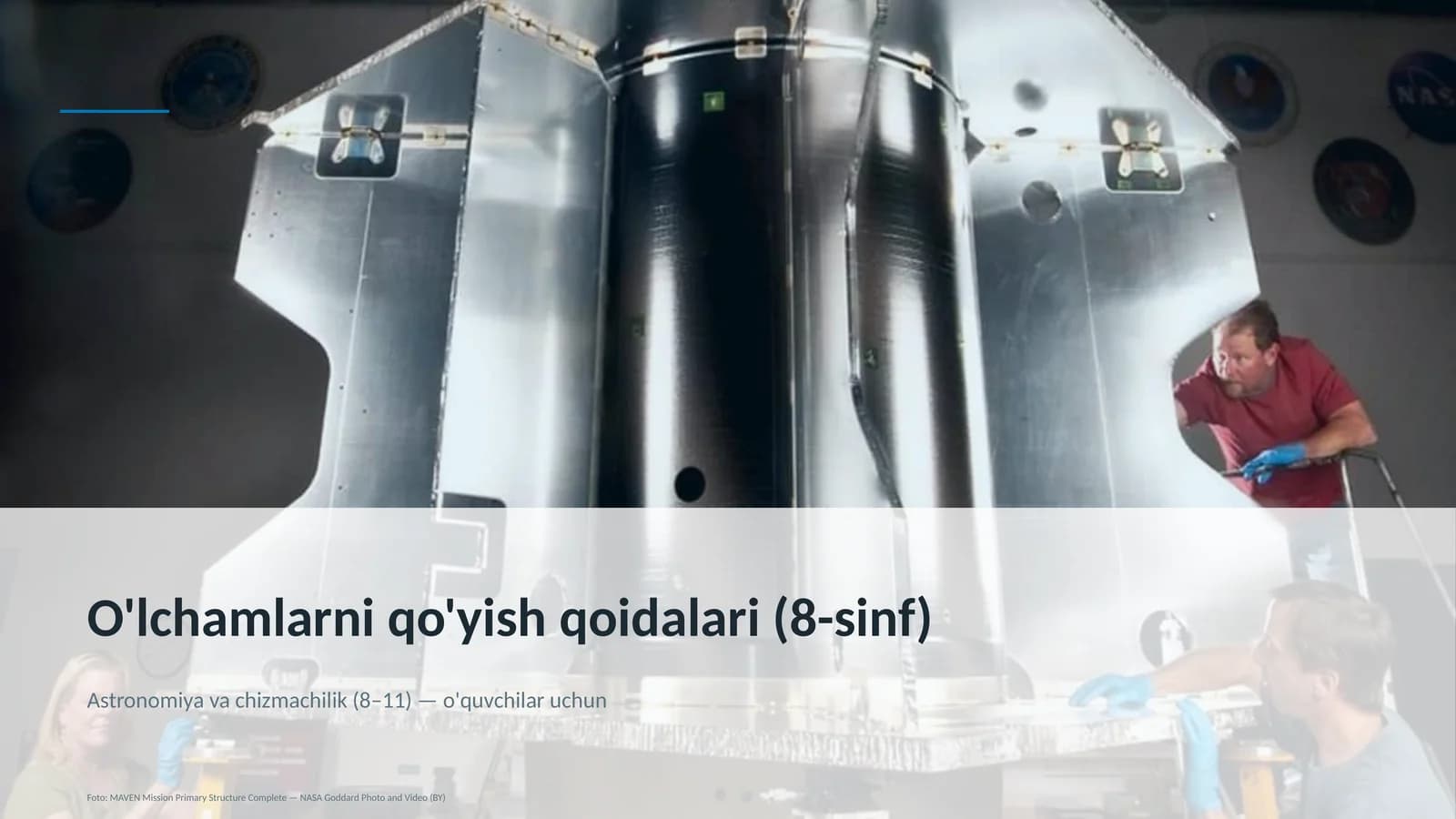 O'lchamlarni qo'yish qoidalari (8-sinf)