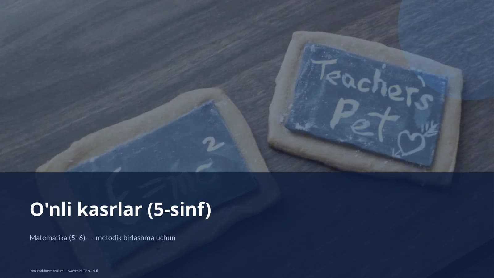 O'nli kasrlar (5-sinf)