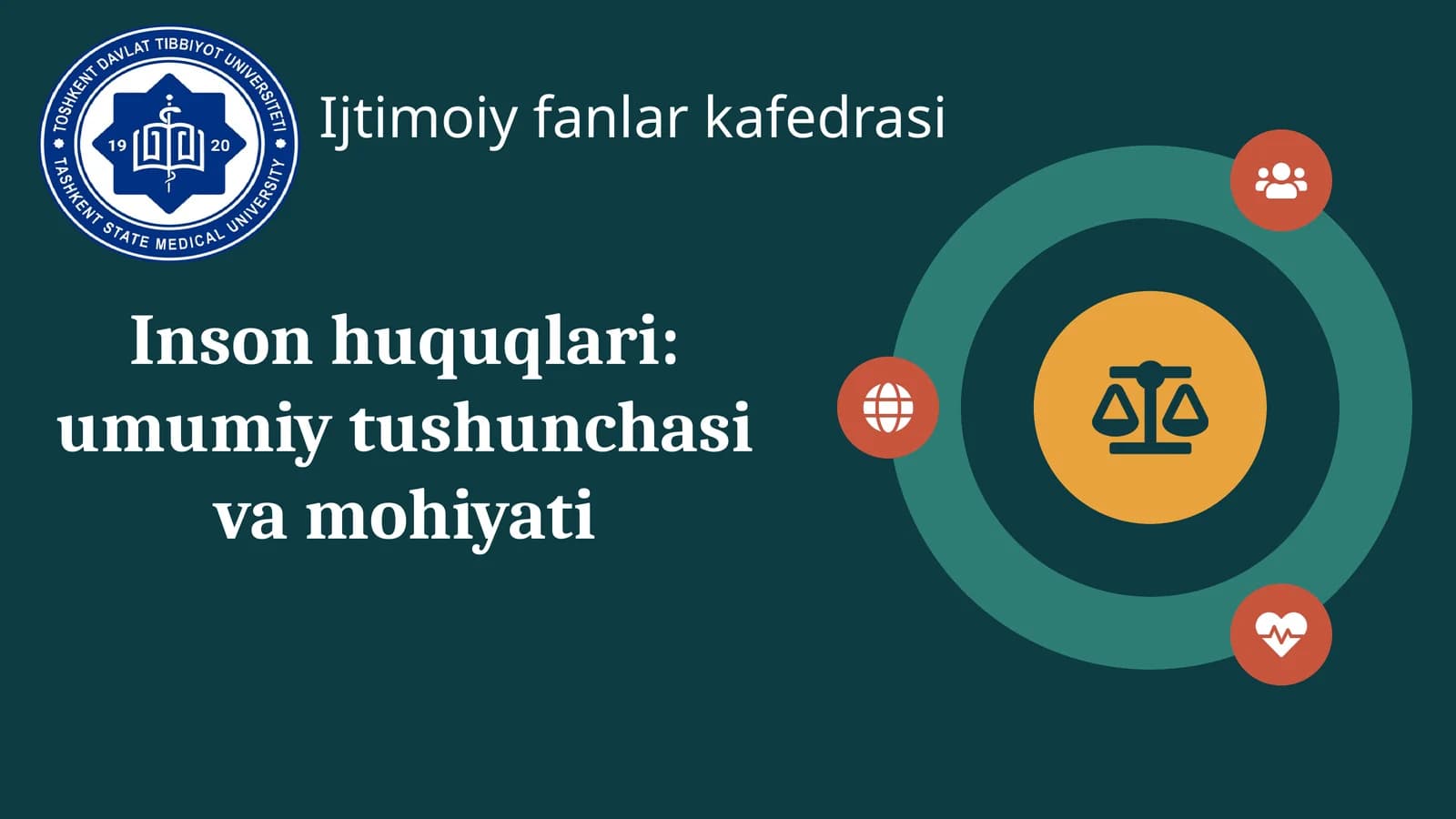 Inson huquqlari: umumiy tushunchasi va mohiyati