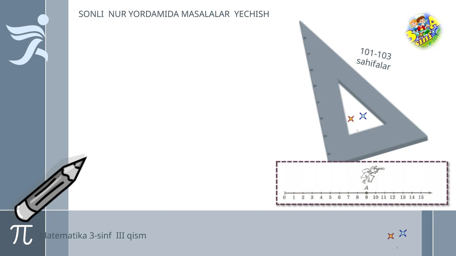 SONLI NUR YORDAMIDA MASALALAR YECHISH