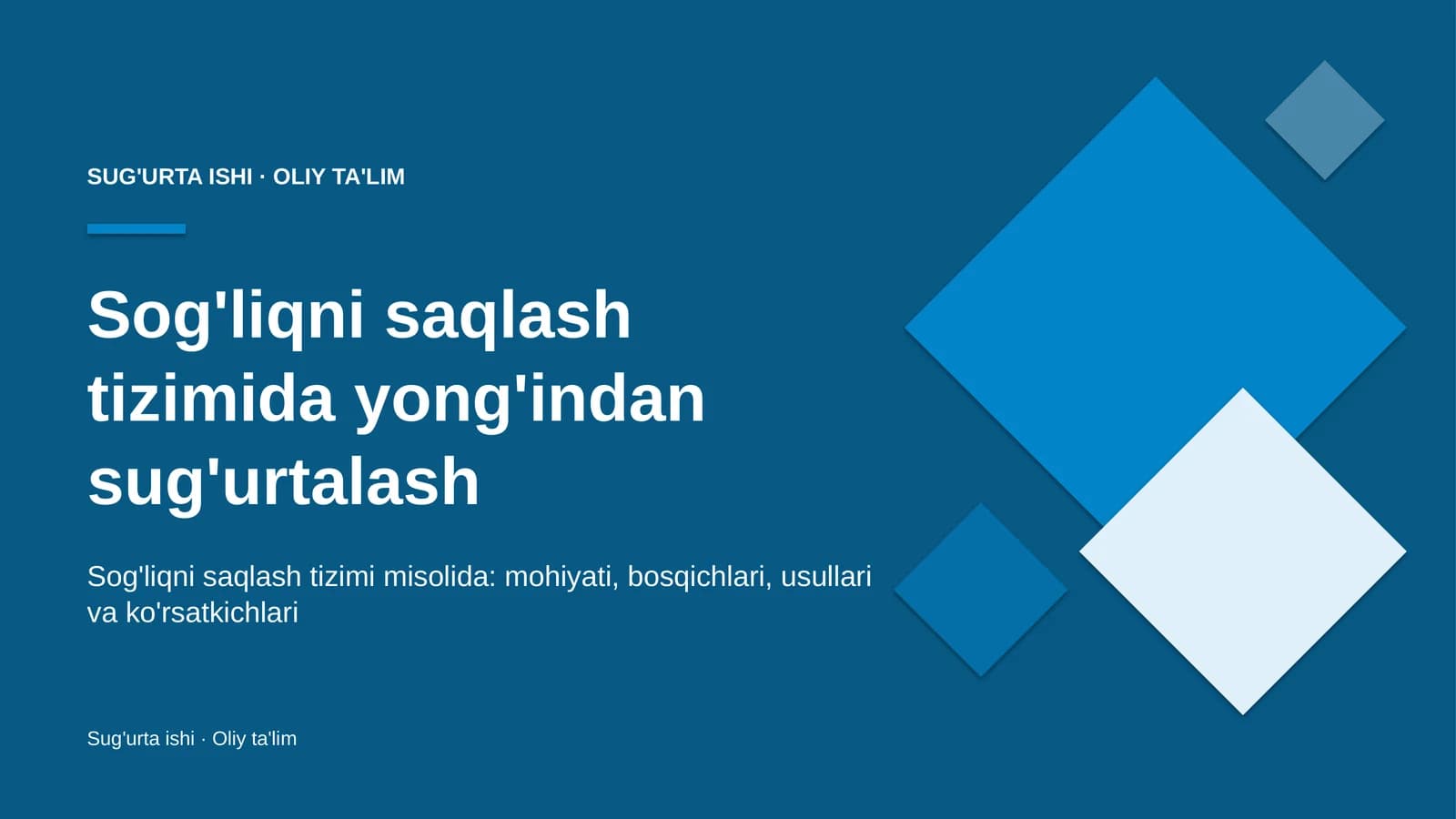 sog'liqni saqlash tizimida yong'indan sug'urtalash 9923