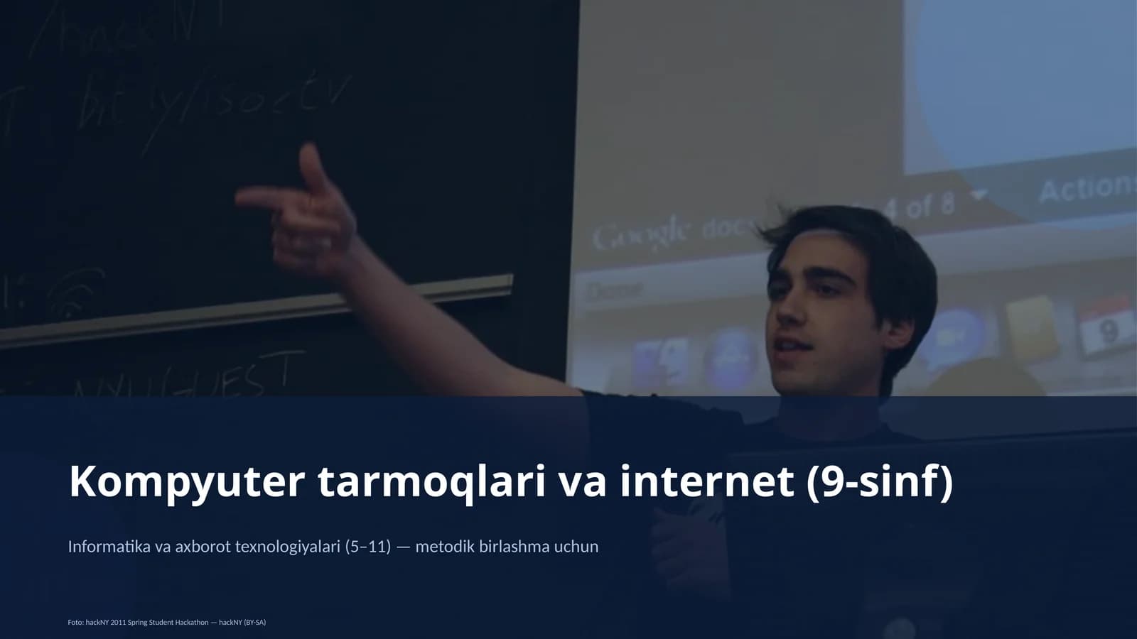 Kompyuter tarmoqlari va internet (9-sinf)