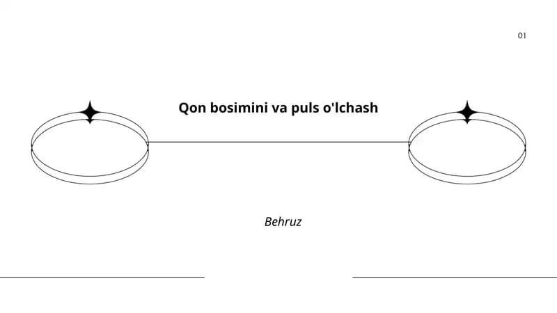 Qon bosimini va puls o'lchash