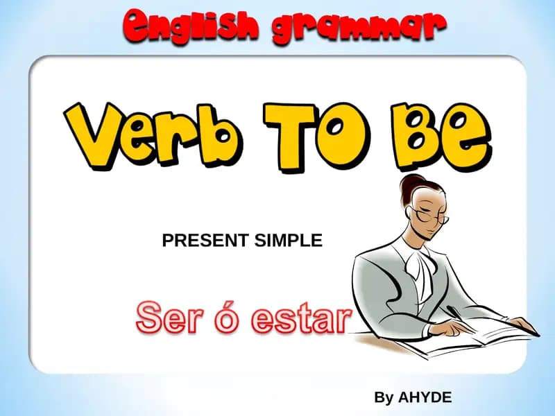 PRESENT SIMPLE