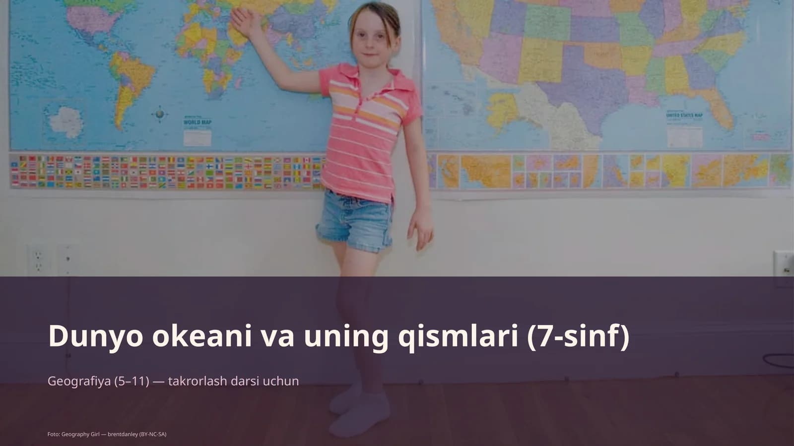 Dunyo okeani va uning qismlari (7-sinf)
