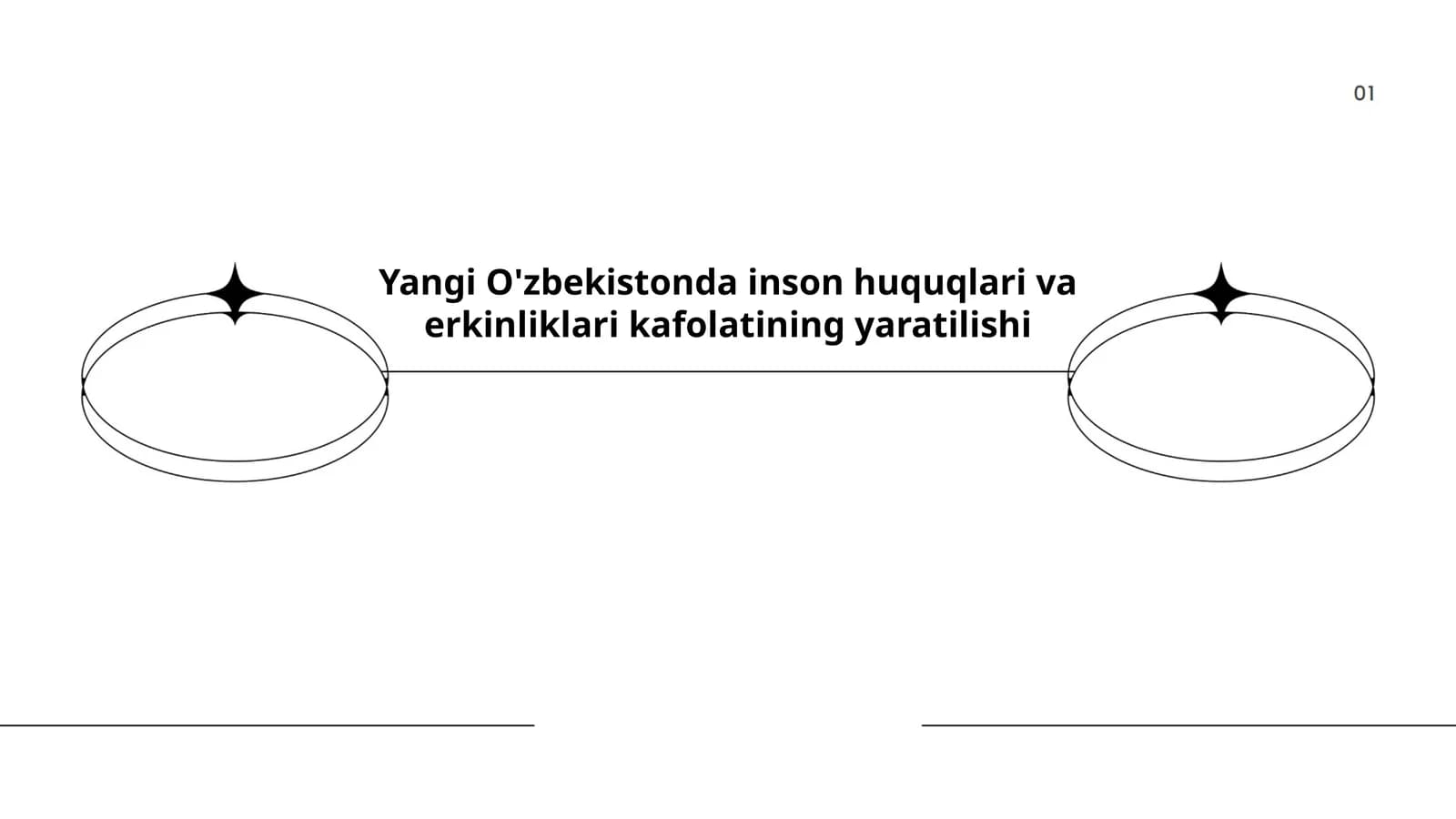 Yangi O'zbekistonda inson huquqlari va erkinliklari kafolatining yaratilishi