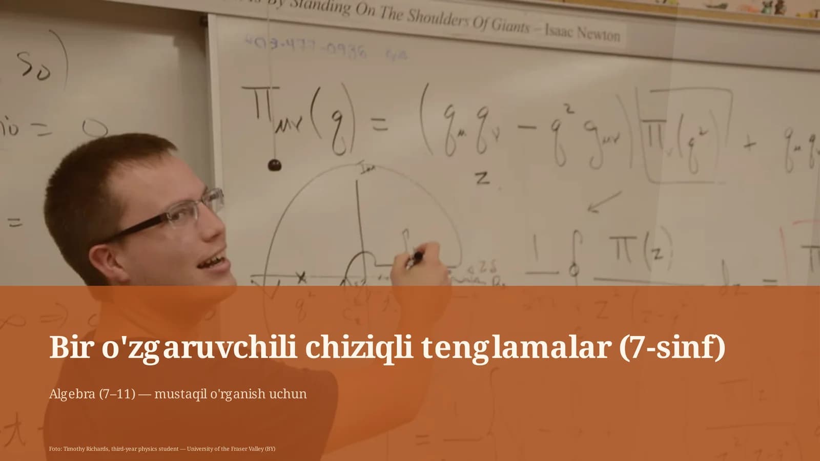Algebra (7–
