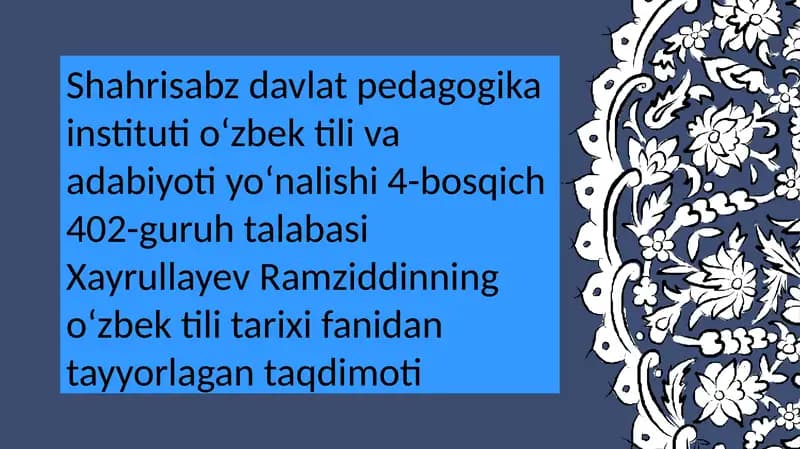 Ko‘chirma gapning ta’rifi va uning nutqdagi vazifasi