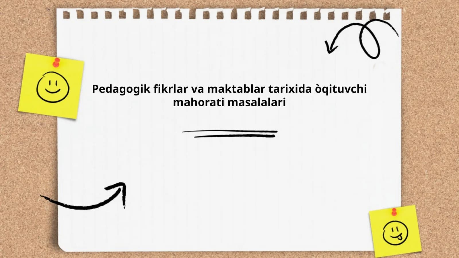 Pedagogik fikrlar va maktablar tarixida òqituvchi mahorati masalalari
