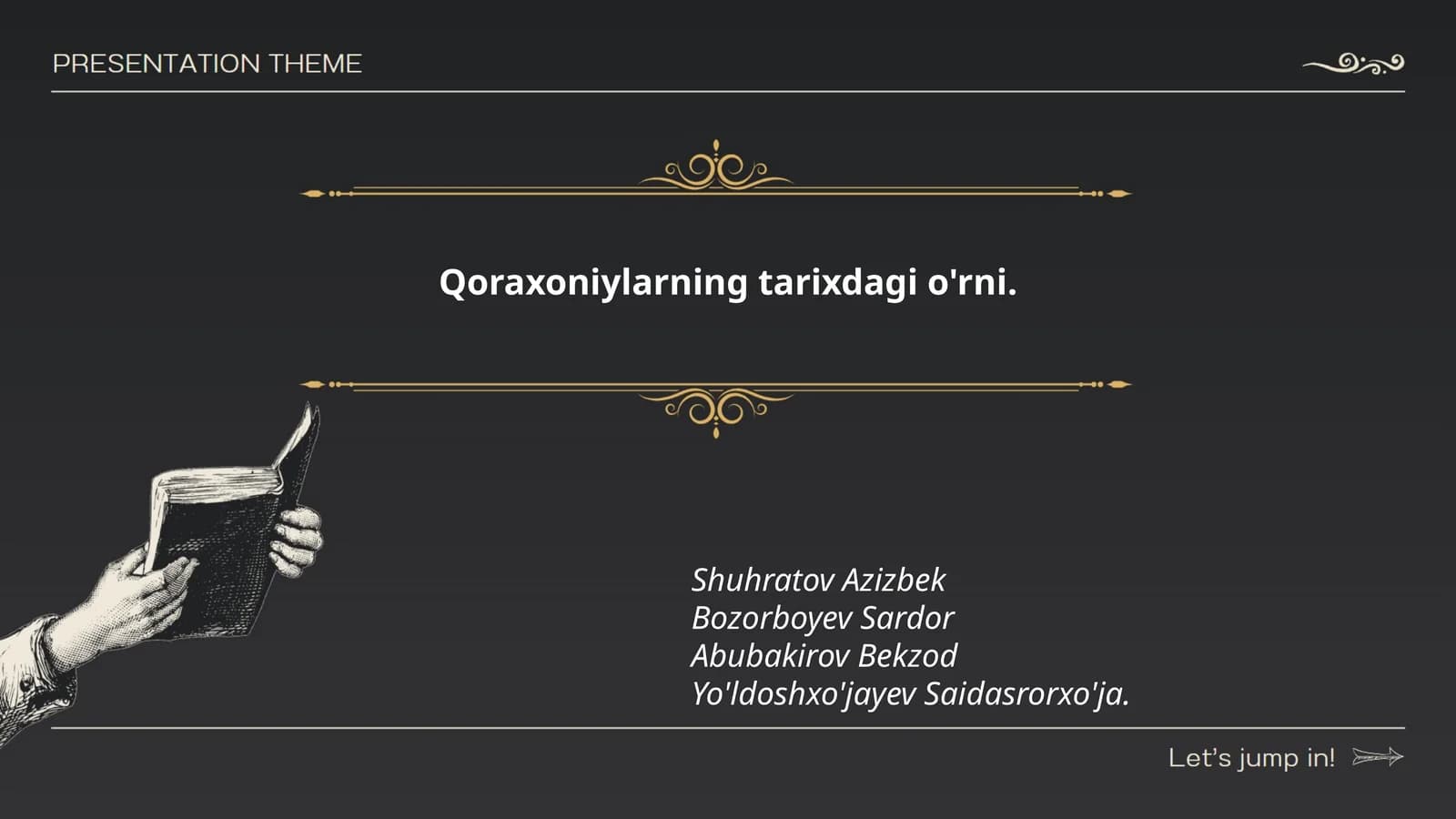 Qoraxoniylarning tarixi