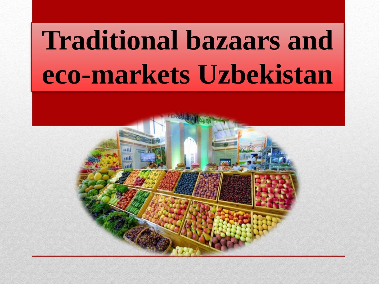 Old Juvabazaar in Tashkent