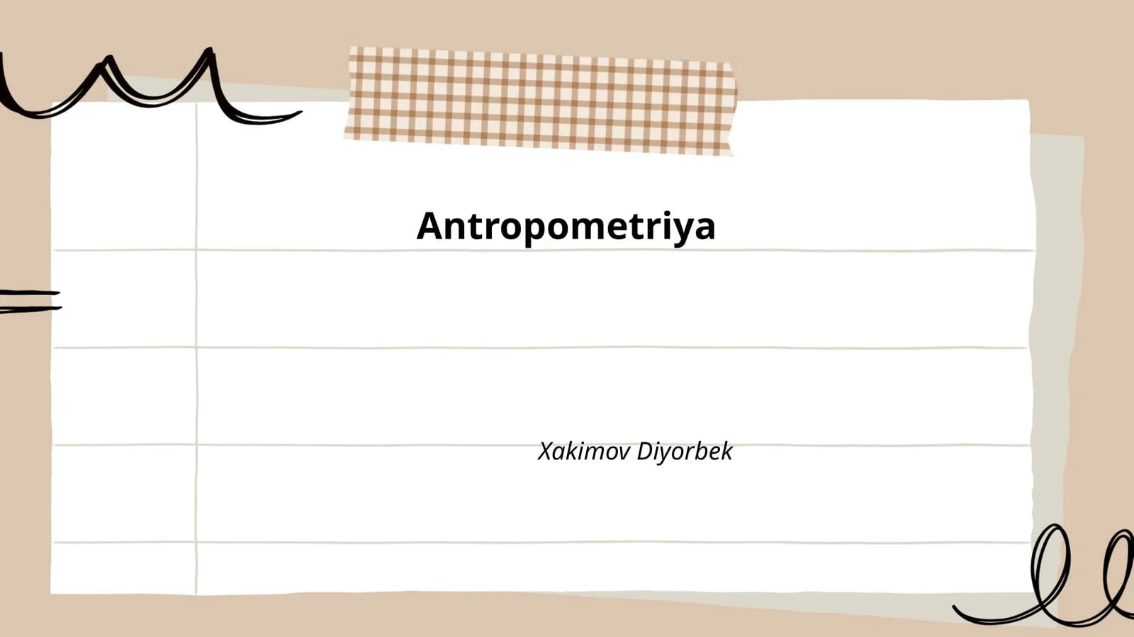 Antropometriya