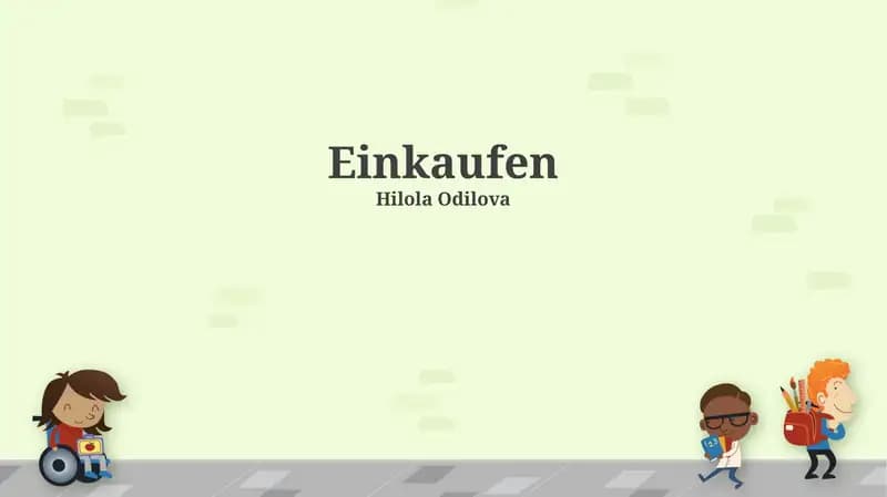 Einkaufen