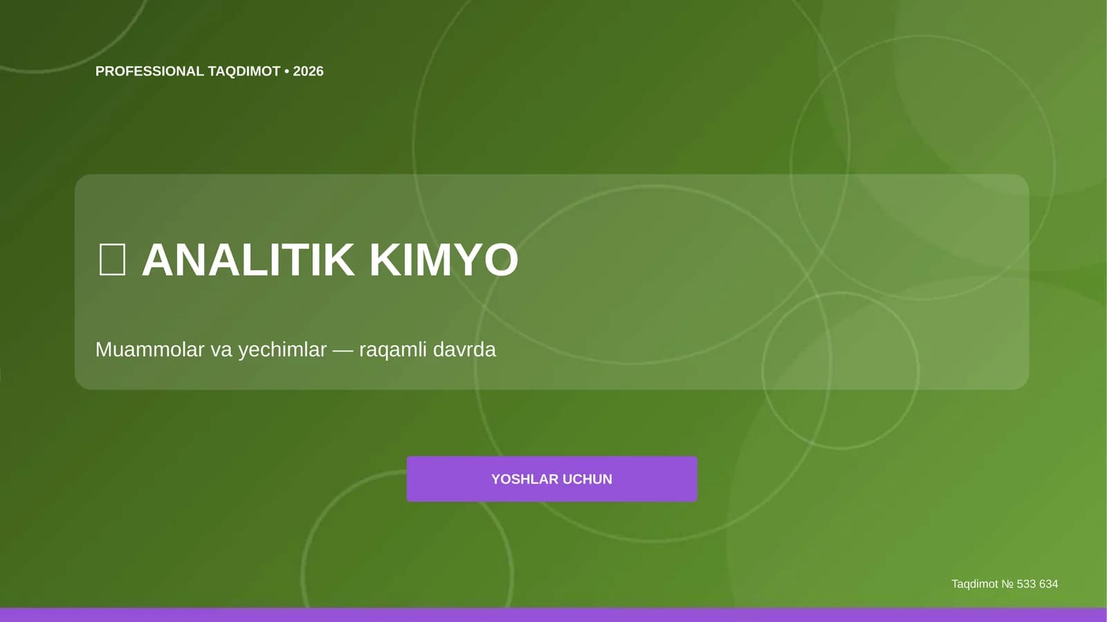 ANALITIK KIMYO