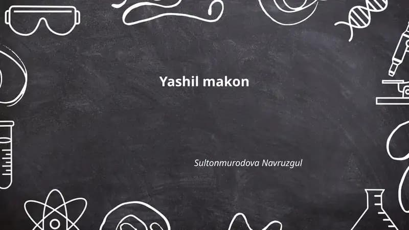 Yashil makon