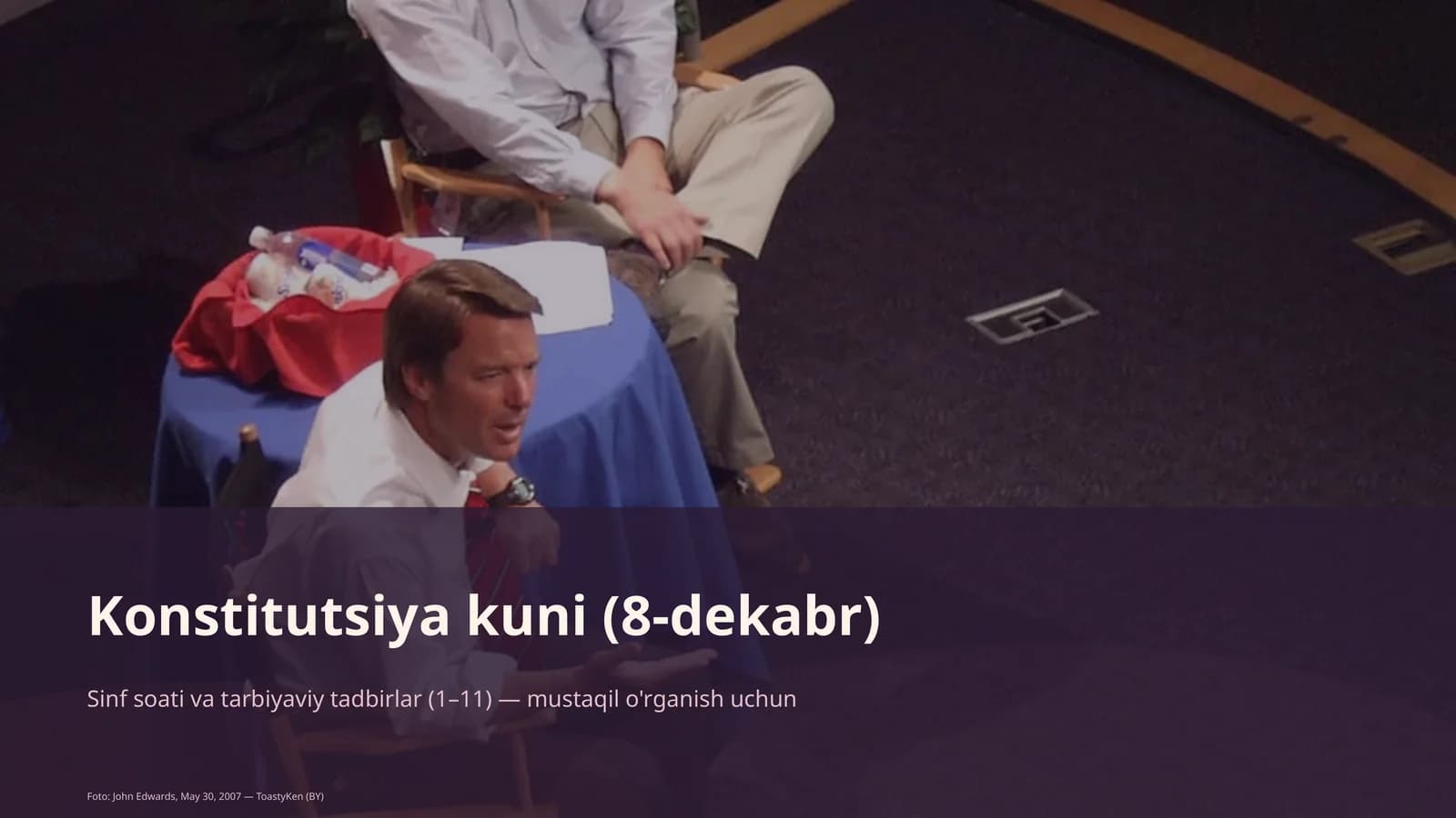 Sinf soati va tarbiyaviy tadbirlar