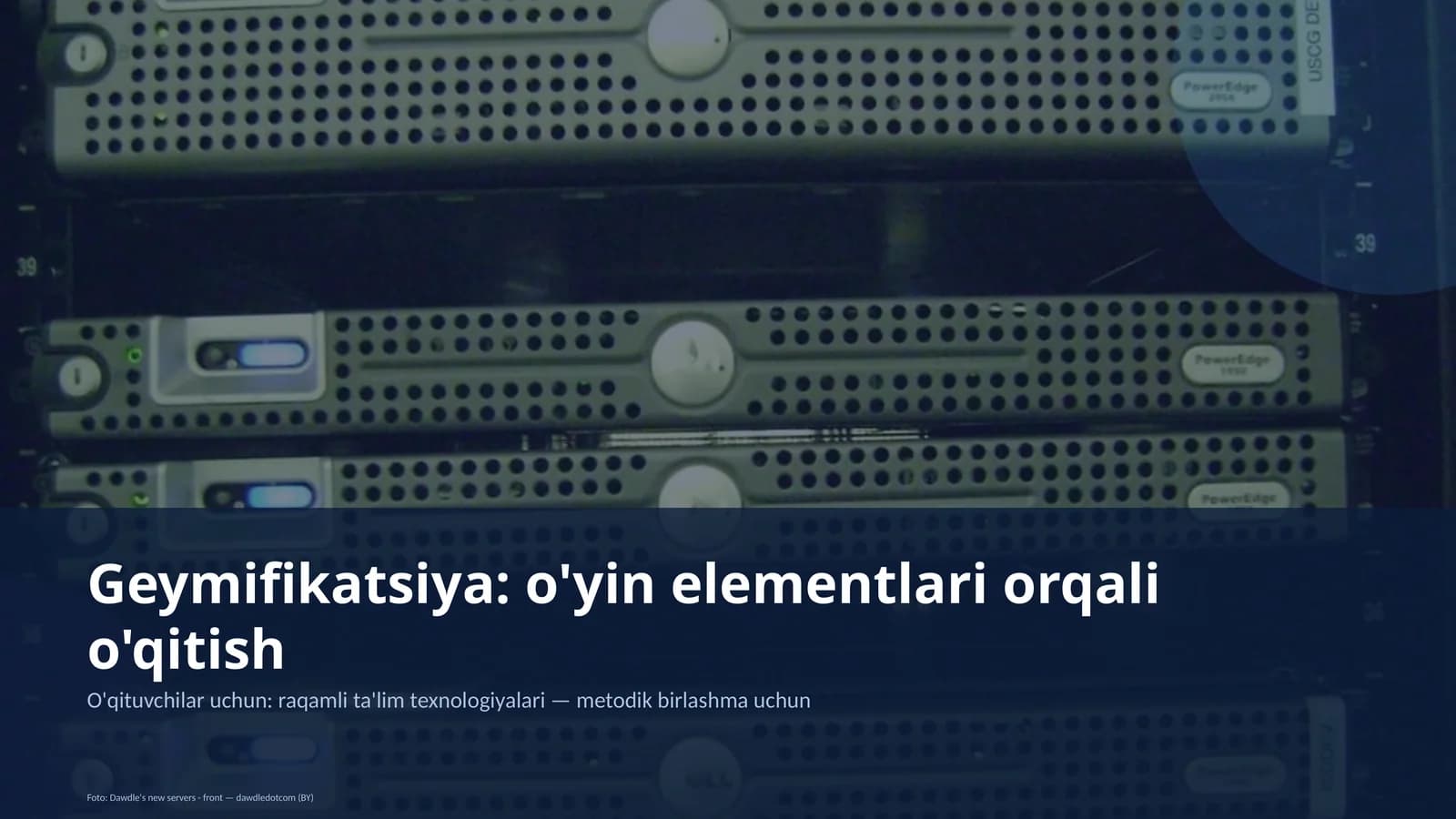 Geymifikatsiya: o'yin elementlari orqali o'qitish
