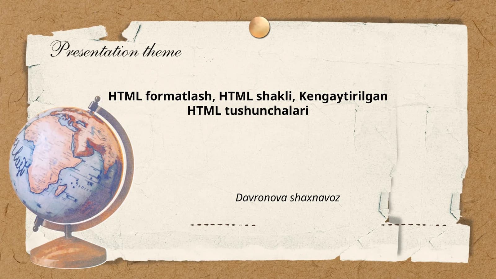 HTML formatlash, HTML shakli, Kengaytirilgan HTML tushunchalari