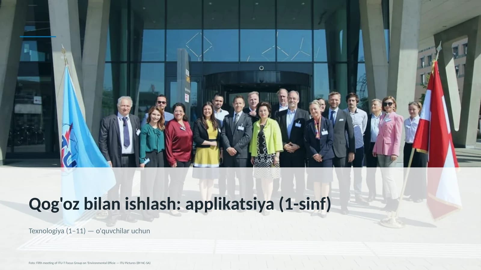 Qog'oz bilan ishlash: applikatsiya (1-sinf)