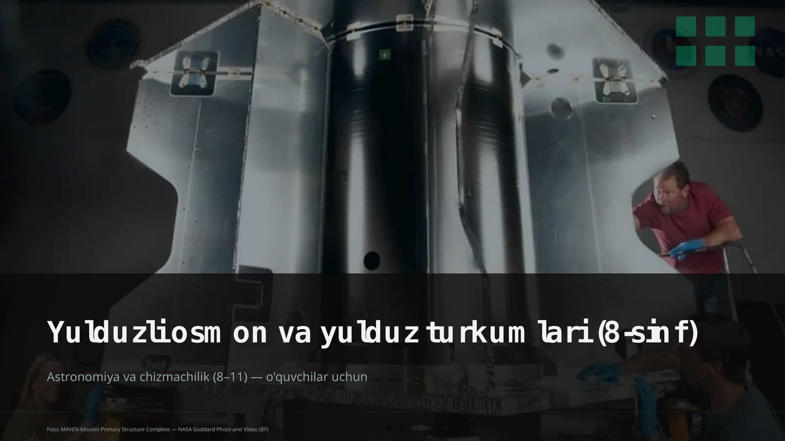 Yulduzli osmon va yulduz turkumlari (8-sinf)