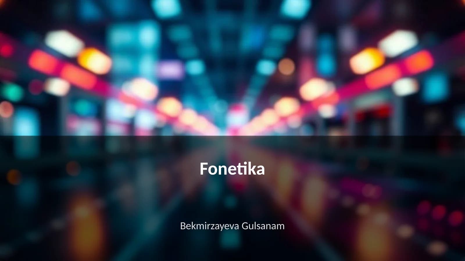 Fonetika