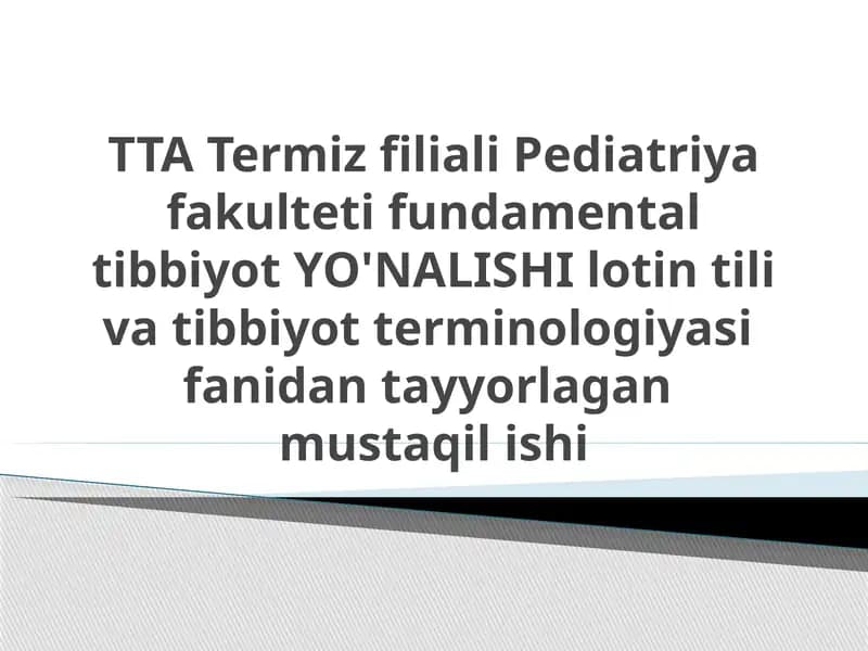 Lotin tili tarixi. Zamonaviy tillarda lotinshunoslik.
